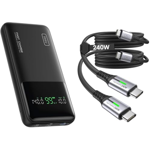 Batterie Portable USB C INIU charge rapide 140W pour iPhone 15 Pro Max