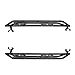 Hooke Road Wrangler JK Running Boards 4 Door Tube Side Steps Nerf Bar for 2007-2018 Jeep Wrangler JK Unlimited 4 Doors Only (Textured Black Heavy Duty)