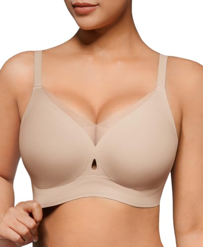 Image of Popilush Womens Wireless Push Up Bra Comfortable Supportive Everyday Bra