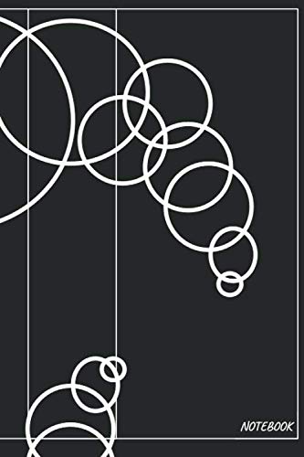 CIRCLES DESIGN TECH NOTEBOOK: Unisex Funny Notebook with Original Design