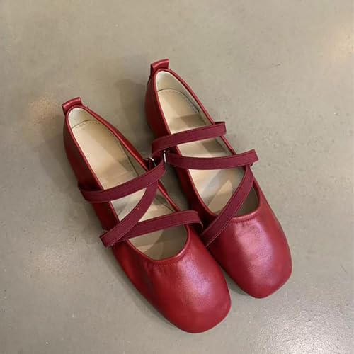 Sneakerina Ballet Sneaker Shoes Tennis & Racquet Sport Leather Flats Women Girls - Trendy Cute Casual Comfortable Walking Lightweight Running Y2K Retro Non Slip Elegant Athleisure Standing All Day2