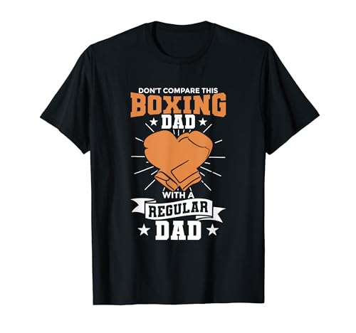 Nunca subestimes a un papá boxeador Día del Padre Camiseta