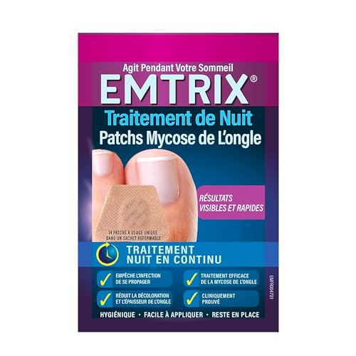 EMTRIX Patch Nuit Mycose Ongle Pied