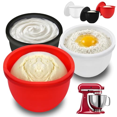 GuanQiao Silicone Bowl Liners for 5 Qt KitchenAid