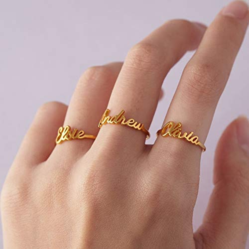 name rings for women