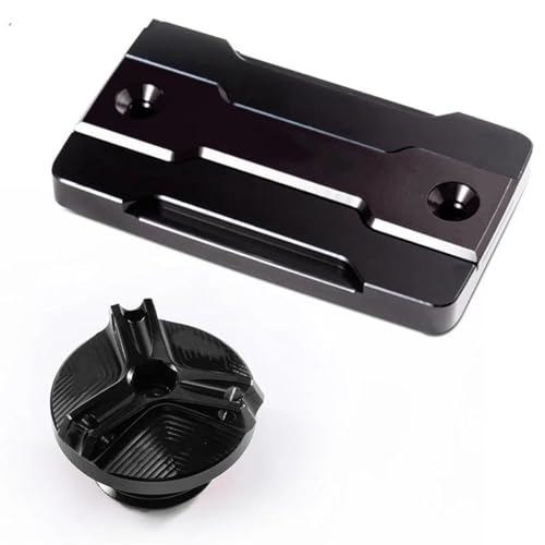 Tapa depósito líquido frenos delantero moto Suzuki GSXS750 accesorio negro