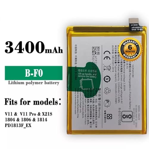 Image of Original B-F0 Battery for Vivo V11 / V11 Pro Battery with 6 Month Warranty** (SEPAO49)