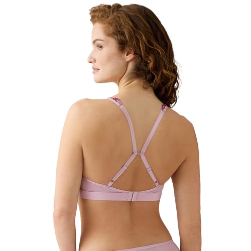Image of Wacoal Women's Embrace Lace Lightly Lined Wire Free Mid Coverage Bralette, 852191