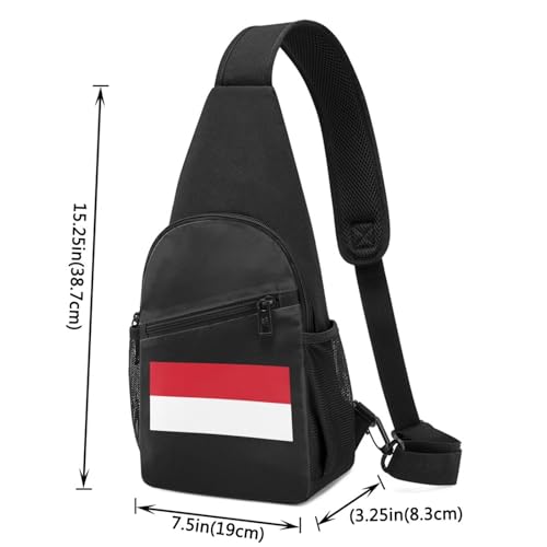 Flag of Yemen，Fashion One-Shoulder Bag，Anti-Theft Crossbody Shoulder Chest Bag4
