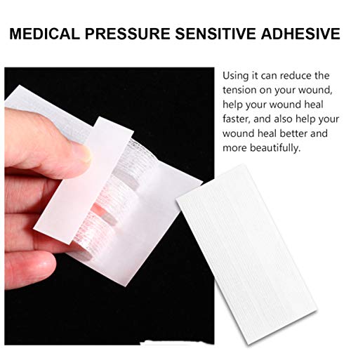 ARTIBETTER 6 PeÃ§as de Fechamento de Ferida Com Adesivo de Pele para RemoÃ§Ã£o de Cicatriz Adesivo d