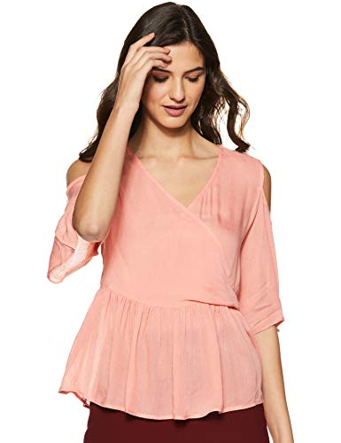 Image of Rare Women's Solid Regular Fit Blouse