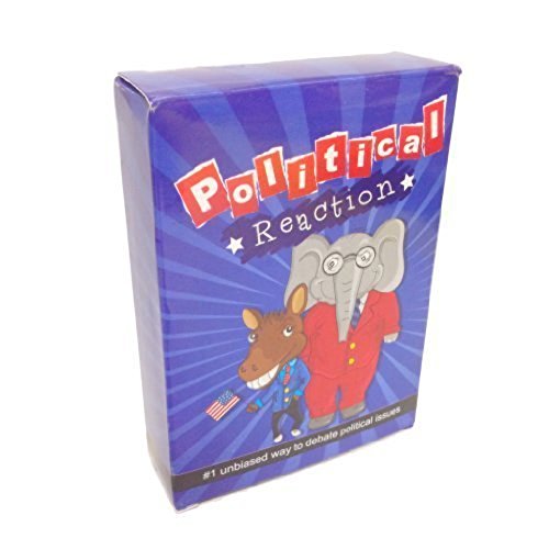 Political Reaction - Perfect Stocking Stuffer, Easter Gift, Birthday Gift, or General Gift for Those Who Enjoy Politics!