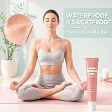 Tailgenci Klej do skóry, do przyklejania, do ciała, chustek na głowę, skarpet, biustonoszów, peruk, cosplay, odporny na pot, wodoodporny, chroni tkanki, niewidoczny, utrzymuje się 12 h, do skóry