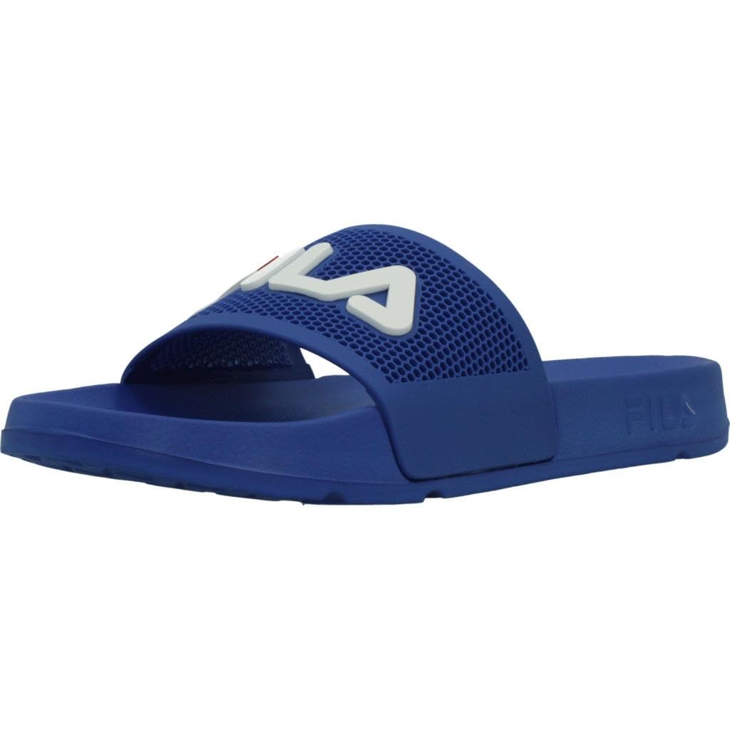 FILA Men's Morro Bay SpiroSlide Sandal, palace blue, 7 UK