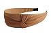 Mocha Cream, Super Gorgeous Elegant Knotted Hard Headband By Bargain Headbands