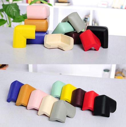 Image of 4 Piece Table Corner Edge Guards for Infant and Baby Safety (Random Color)