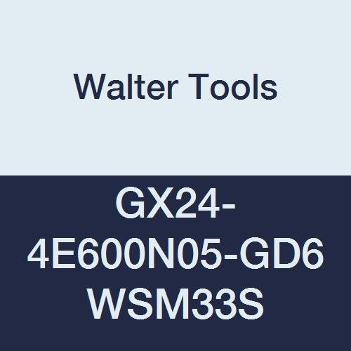 GX24-4E600N05-GD6 WSM33S Carbide Tiger-Tec Grooving Indexable Turning Insert, 0.020" Corner Radius (Pack of 10)