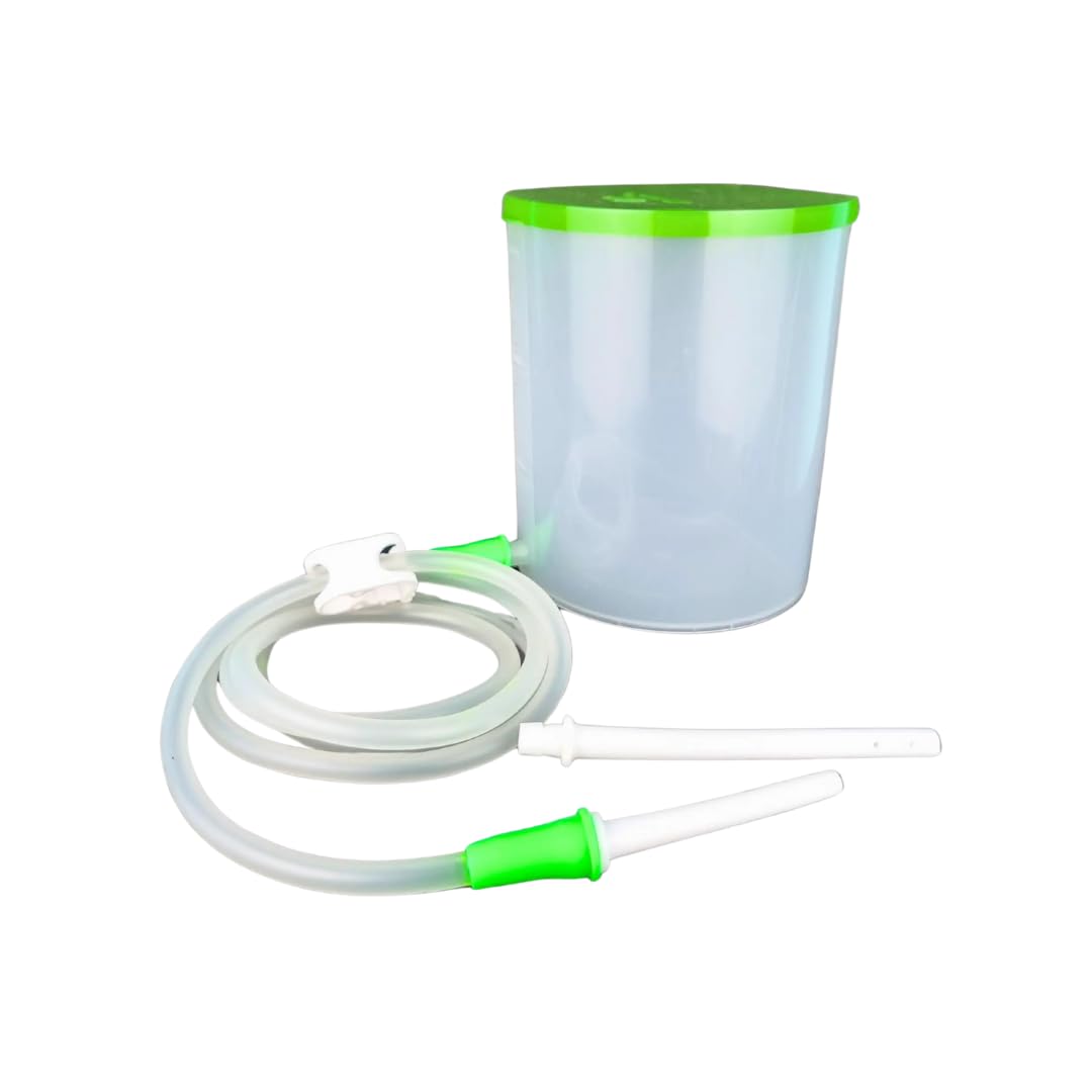 Manushya Life | Enema Kit for Body Detox 1500ML, 2 nozzles, 1 clamp, 1 silicon tube | Satvic Lifestyle (B0CMPFZVC9) Amazon Price History, Amazon Price Tracker