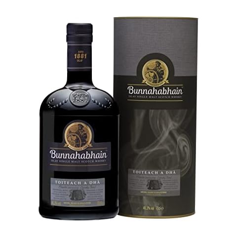 Bunnahabhain TOITEACH A DHÀ mit Geschenkverpackung Whisky Cover