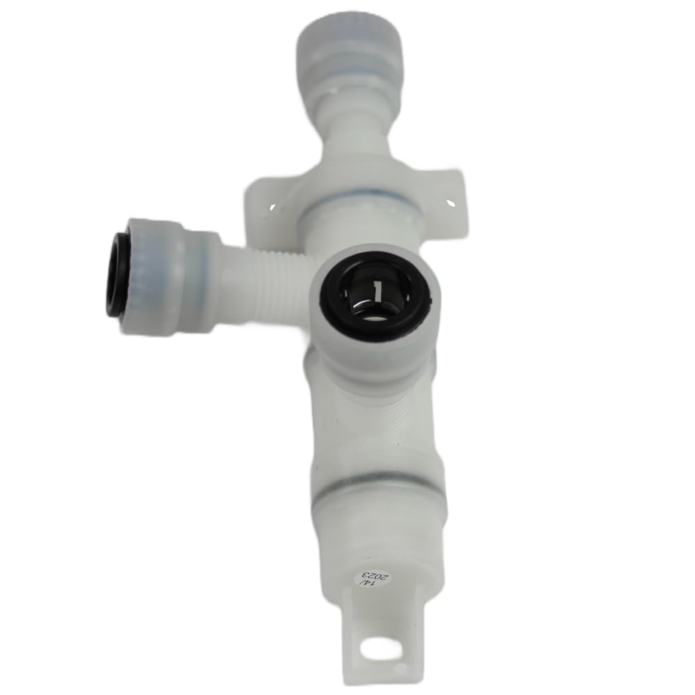 2 Fach John Guest 12 mm Wasserverteiler Verteilerblock 360° verstellbar Wohnmobil Wohnwagen Camper