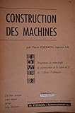  Construction des Machines. TOME 2