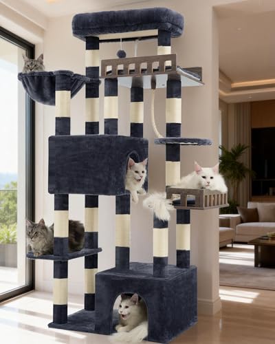 Gitelsnour Maine Coon Cat Tree, Heavy Duty Cat Tree for...