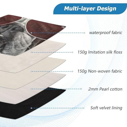 Funda para portátil de 13 a 14 pulgadas impermeable y con forro de terciopelo miniatura 4