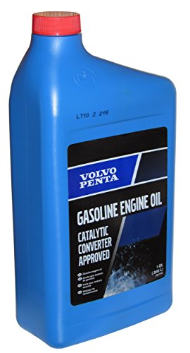 Volvo Penta Gasoline Engine Oil, SAE 10W-30 (1 Quart) 3847302