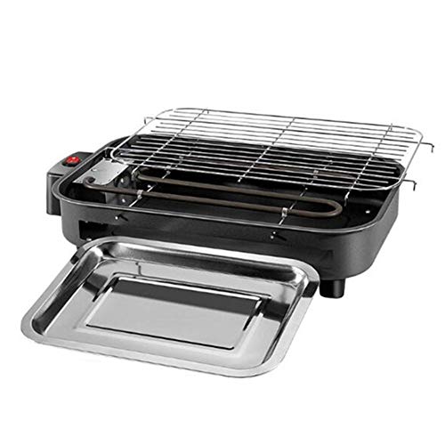 Klappbarer Picknickgrill,Elektrogrill Multifunktionale/Smokeless Teppanyaki / 220V Elektrischer Grill/Innen-Grill