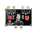 Little Bear MC1022 Mini Audio Switcher, 2-Way RCA Stereo Passive Selector, AB Switch Box Splitter for PC/Player/Headphone/Amplifier/Speaker