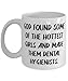 Brilliant Dental hygienist Gifts, God Found Some Of The Hottest Girls And, Birthday 11oz 15oz Mug For Dental hygienist from Boss, Teeth, Hygiene, Clean teeth, Fresh breath, White teeth