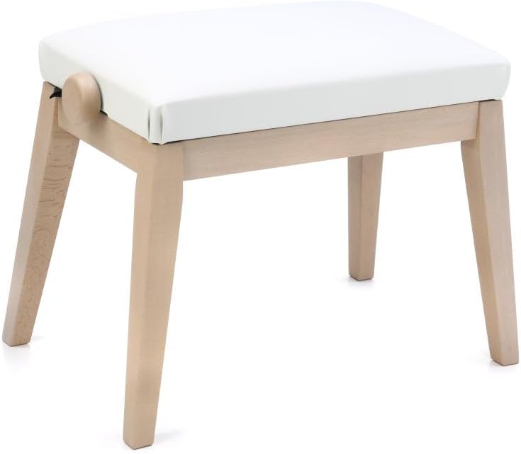 Casio Hidrau Kobe BG-50 Piano Bench - White
