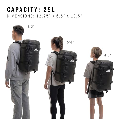 Image of adidas Vista Top-Loading Backpack for Travel and Gym, 29L