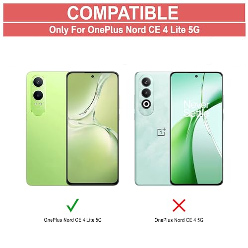 Image of Zapcase Back Case Cover for OnePlus Nord CE 4 Lite 5G | Compatible for OnePlus Nord CE 4 Lite 5G Back Case Cover | Clear Case with Camera Protection | (TPU + PC | Matte Black)
