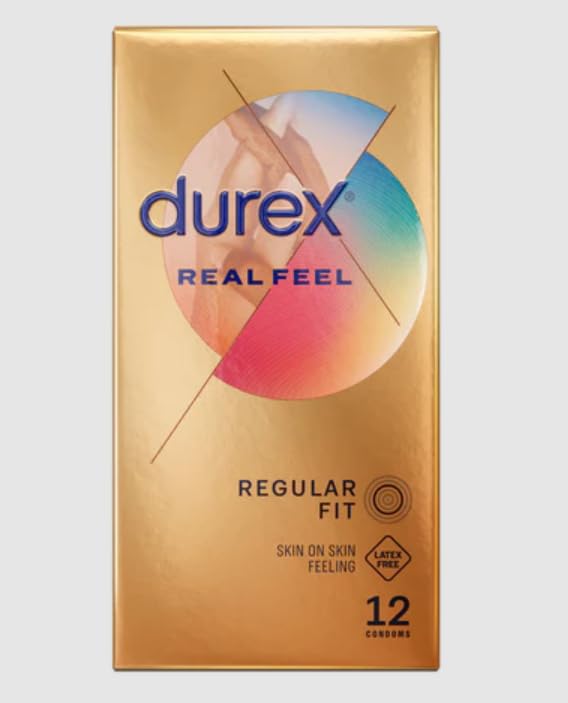 Durex Avanti Bare RealFeel Ultra Fine Lubricated Polyisoprene Non-Latex Condoms 10 ea Medium