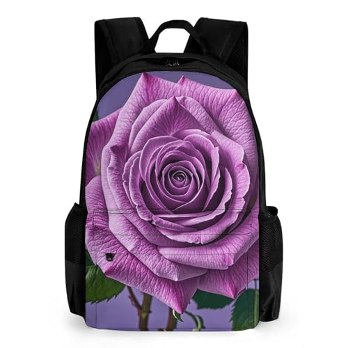 Mochila Casual Deportiva Ligera con Estampado Floral