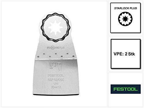 Preisvergleich Produktbild Festool SSP 52 / OSC / 2 Spachtel Starlock Plus (2x 204412) für Spachtelarbeiten