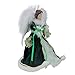 Kurt Adler 12-Inch Fiber Optic Irish Angel Treetop