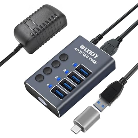 Hub USB 3.0 WLXKJY 4 ports Cover