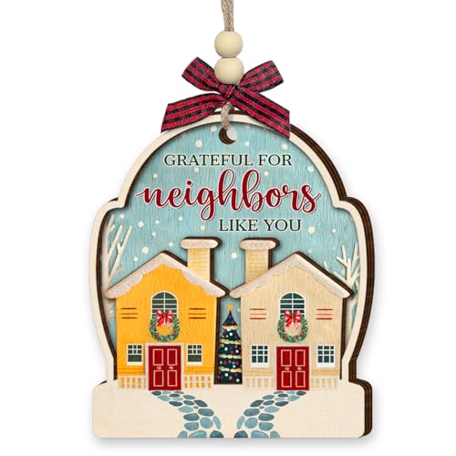 Neighbor Christmas Ornaments 2025 - Thank You Neighbor Gift, Friendship