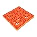 ZEXMNUYT 5 PCS Heavy Duty RV Leveling Blocks Interlocking Leveling Pads Caravan Wheel Stopper for Camper Car Tyre Anti-Slip Block