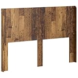 vidaXL Cabecero Madera Envejecida Madera de ingeniería, Mueble Funcional
