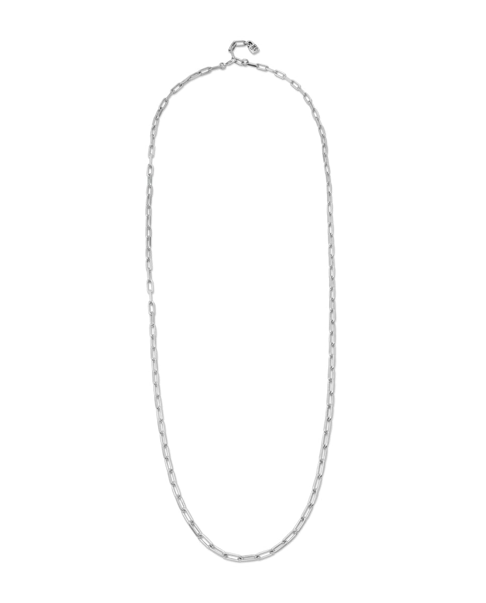 Uno De 50 Unisex Silver Chain Larga Of Alloy Of Metal Plated In Of Sterling Mín Longitud: 87