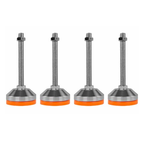 ONPIRA Maschinenfüße, Stellfüße, NivellierfüßeVibrationsdämpft und Höhenverstellbar in 10 Größen auswählbar ((Ø60x145mm / M12, 4 St.)) ONPIRA Maschinenfüße, Stellfüße, NivellierfüßeVibrationsdämpft und Höhenverstellbar in 10 Größen auswählbar ((Ø60x145mm / M12, 4 St.))