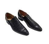  Generisch Herren Schuhe Halbschuhe Mokassins Business Schlangenleder Größe 43 Tm&Tm G885-7