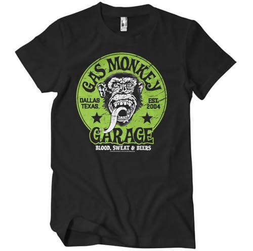 T-shirt homme Gas Monkey Garage vêtement de marque de voiture américaine