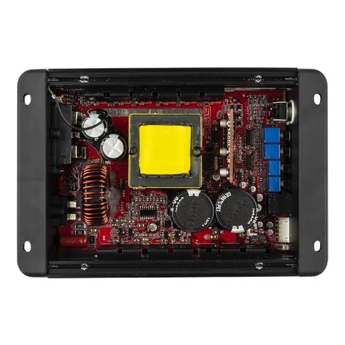DS18 ION1200.1D Powerful and Compact Monoblock 1 Channel Amplifier Full Range 1200 Watts RMS @ 1-Ohm Class D - Micro Digital 1-Channel Car Amplifier - Remote Subwoofer Level Control Included - Image 6