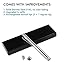 SMOOTHERPRO Stainless Steel Heavy Duty Pen with 3 Tact End Compatible with Parker Refill for Tremor Parkinson Arthritic Hands Ballpoint Pen(SP902)