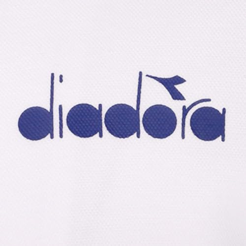Diadora Womens Jacket Tennis Athletic Outerwear Casual Moisture Wicking - White - Size L3