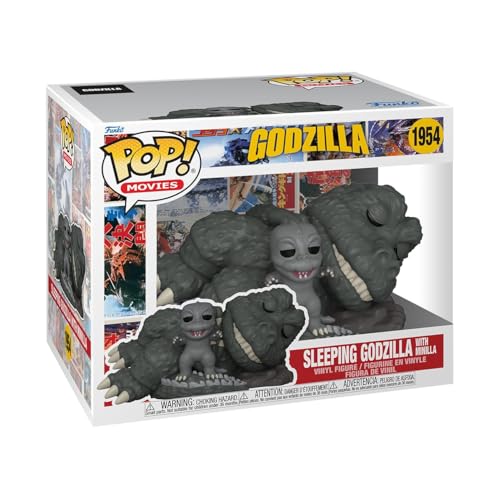 Funko Pop! Super: Godzilla - Sleeping Godzilla with Minilla - Collectable Vinyl Figure - Gift Idea - Official Merchandise - Toys for Kids & Adults - Movies Fans - Figure for Collectors and Display